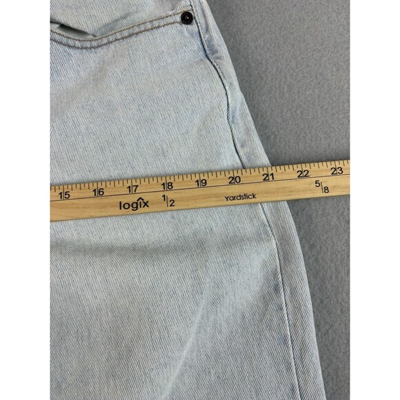 Vtg Levis 577 Jeans Womens 12 M Blue Light Wash Low Rise Loose Fit Y2K 32x30 * - Picture 6 of 16
